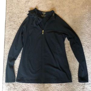 Kate spade yoga zip up